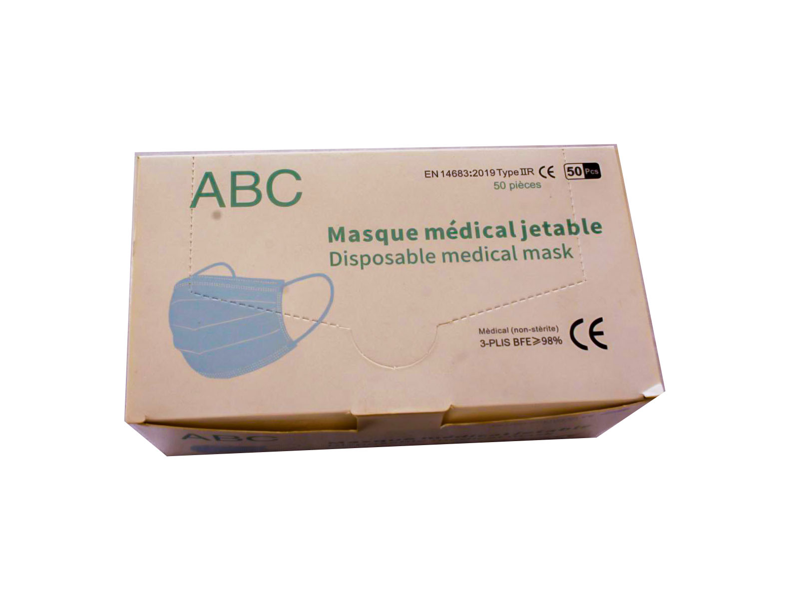 Masque médical ( Bte 50 pcs)