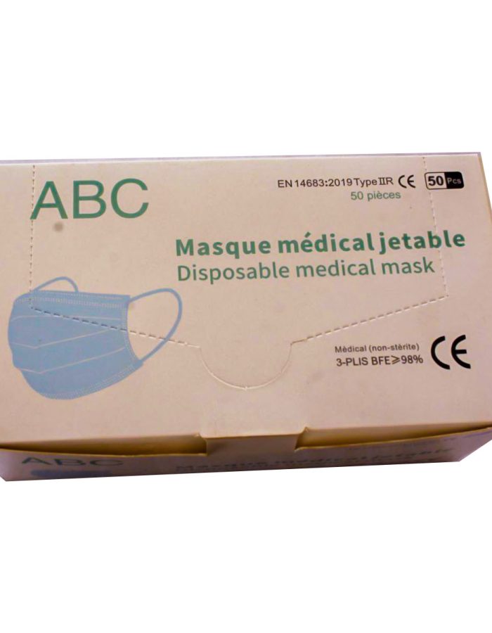 Masque médical ( Bte 50 pcs)